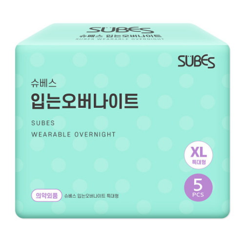슈베스 입는 오버나이트 특대형 5개 (1팩(5개))_이미지