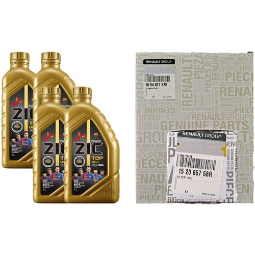 SK엔무브 지크 탑 LS 5W30 4L + 순정필터 르노 QM6 2.0 가솔린_이미지