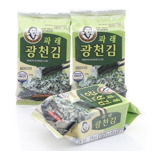 광천김 광천어머니김 파래 식탁김 15g 30봉 1box 전장김 도식락김 돌자반 김밥김 김자반_이미지