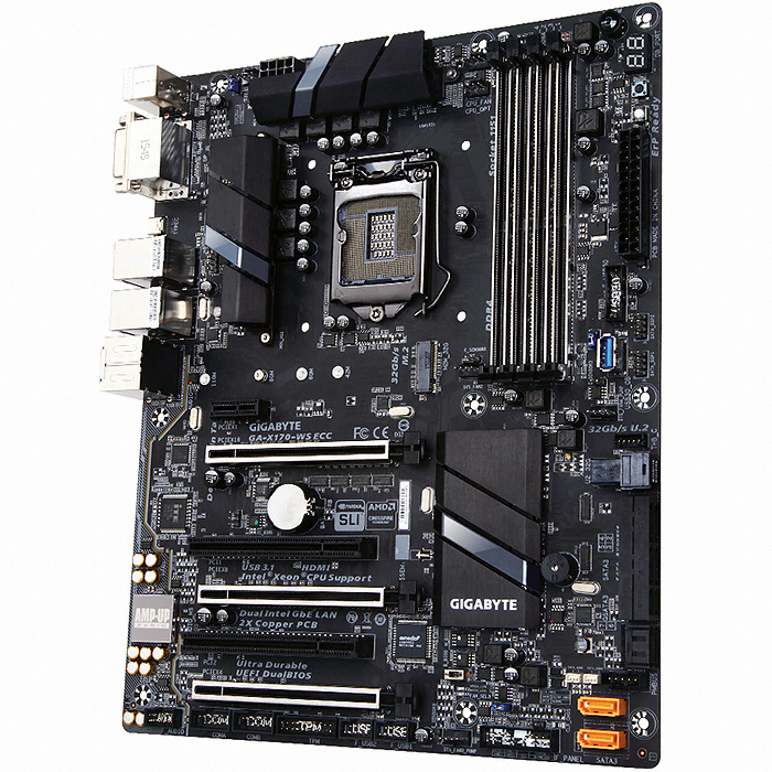 GIGABYTE GA-X170-WS ECC �෯������� �Ǿ���Ʈ