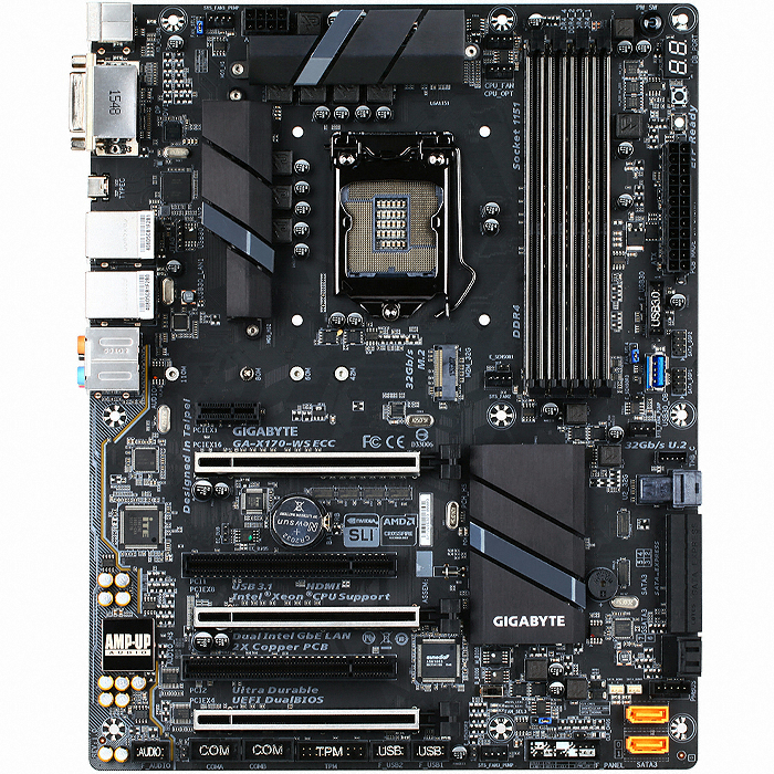 GIGABYTE GA-X170-WS ECC �෯������� �Ǿ���Ʈ