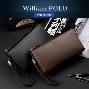 WilliamPOLO 197 남성클러치백 남자 손가방 맨스백 천연소가죽_이미지