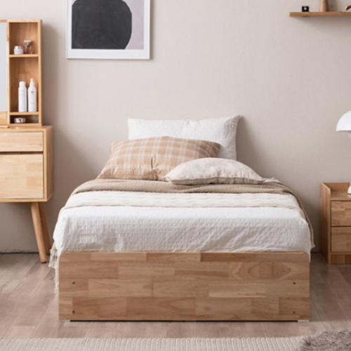 삼익가구 마레 헤드리스 4단 수납 원목 침대 SS이미지입니다. 누르면 해당 게시물로 새창이동합니다.