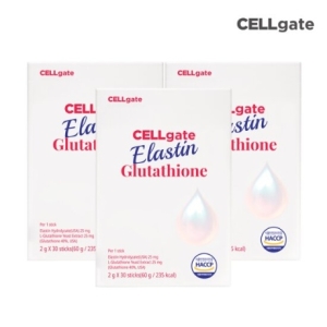 셀게이트 엘라스틴 글루타치온 2g 30포 (3개)_이미지