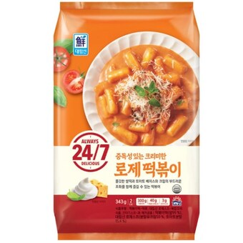 사조대림 대림선 24/7 로제<b>떡볶이</b> 343g