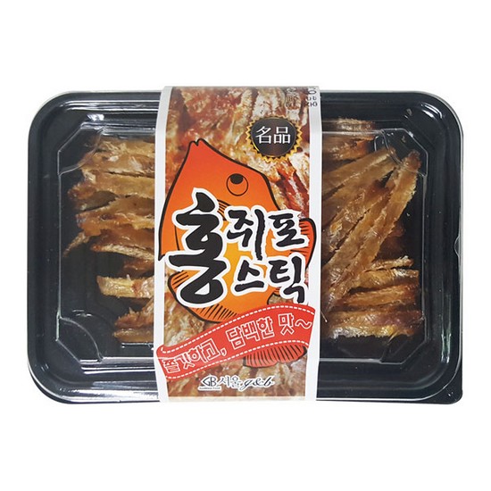 서울지앤비 홍쥐포스틱 65g (1개)_이미지