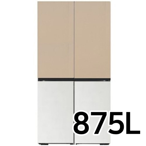 삼성전자 비스포크 에센셜 RF85DB90B1 (베이지+화이트)_이미지