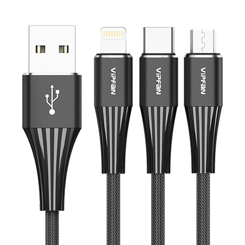 에스투비코퍼레이션 VIPFAN 3in1 멀티 충전 케이블 A1 (1.5m)