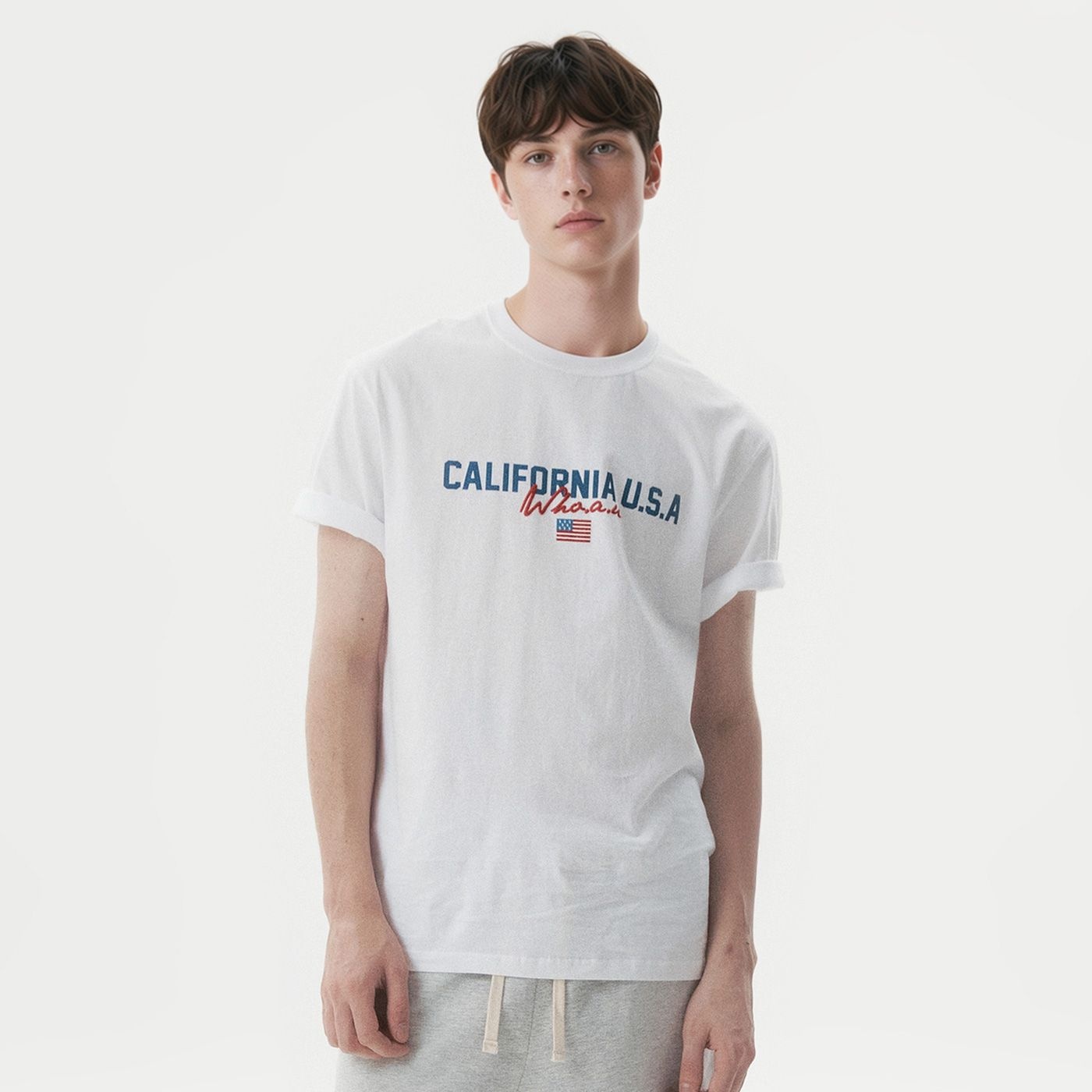 USA Logo T-shirt WHRPG3708U