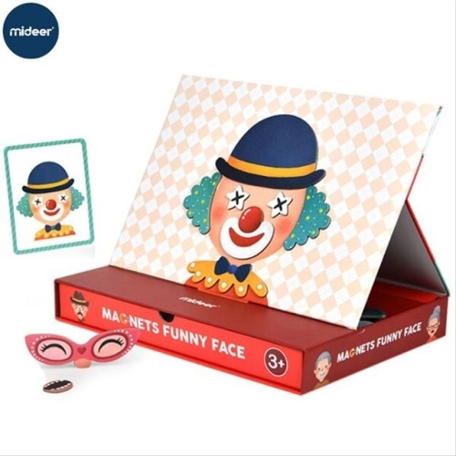 Mideer 사람 얼굴만드는 자석 보드 KMD1038 /회식/게임/장난감/저학년/옛날/휴대용/게임기/추억의/레트로/어르신_이미지