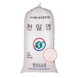 한반도소금 수입 <b>천일염</b> 30kg