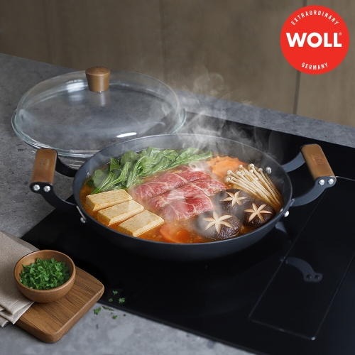 WOLL 아이언 무쇠주물 깊은 전골냄비 (28cm)