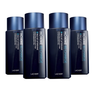 LG생활건강 라끄베르 옴므 리차지 마일드 셋 애프터쉐이브 185ml (4개)