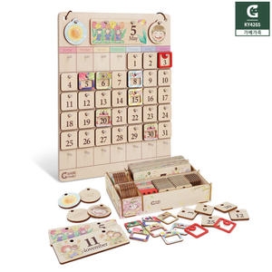 가베가족 KS4265 몬테소리플러스 메모리얼 만년 달력_이미지