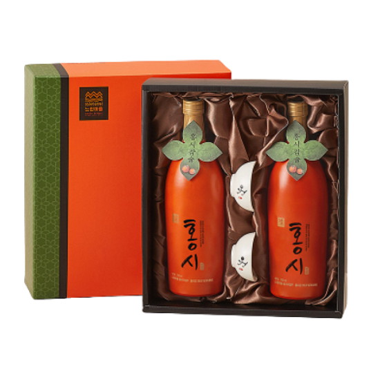 배상면주가(고창LB) 느린마을 홍시과실주 선물세트 (1개)_이미지