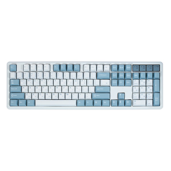 QSENN Q104 PBT 풀윤활 가스켓 유무선 기계식 슈팅스타