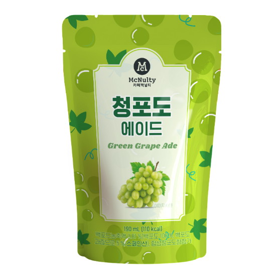 한국맥널티 청포도 에이드 190ml (30개)_이미지