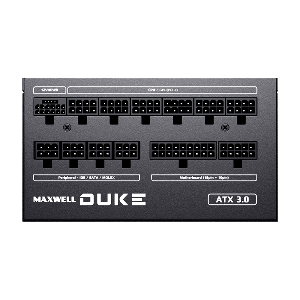 맥스엘리트 MAXWELL DUKE 1000W 80PLUS플래티넘 풀모듈러 ATX3.0_이미지