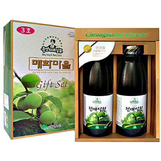 홍쌍리 청매실 선물세트 3호 (1L x 2병)