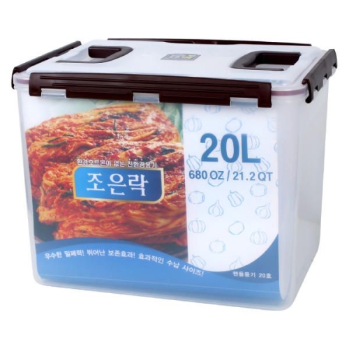 한일 조은락 코코아 밀폐용기 20L