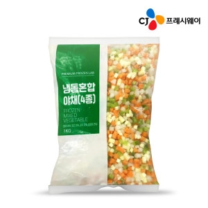 CJ프레시웨이 이츠웰 EasyWay 냉동 혼합채소 1kg 감자+당근