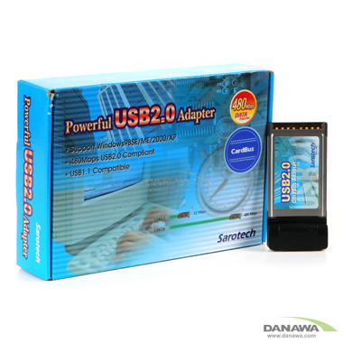 위즈플랫 새로텍 UHA-541P USB2.0 PCMCIA_이미지