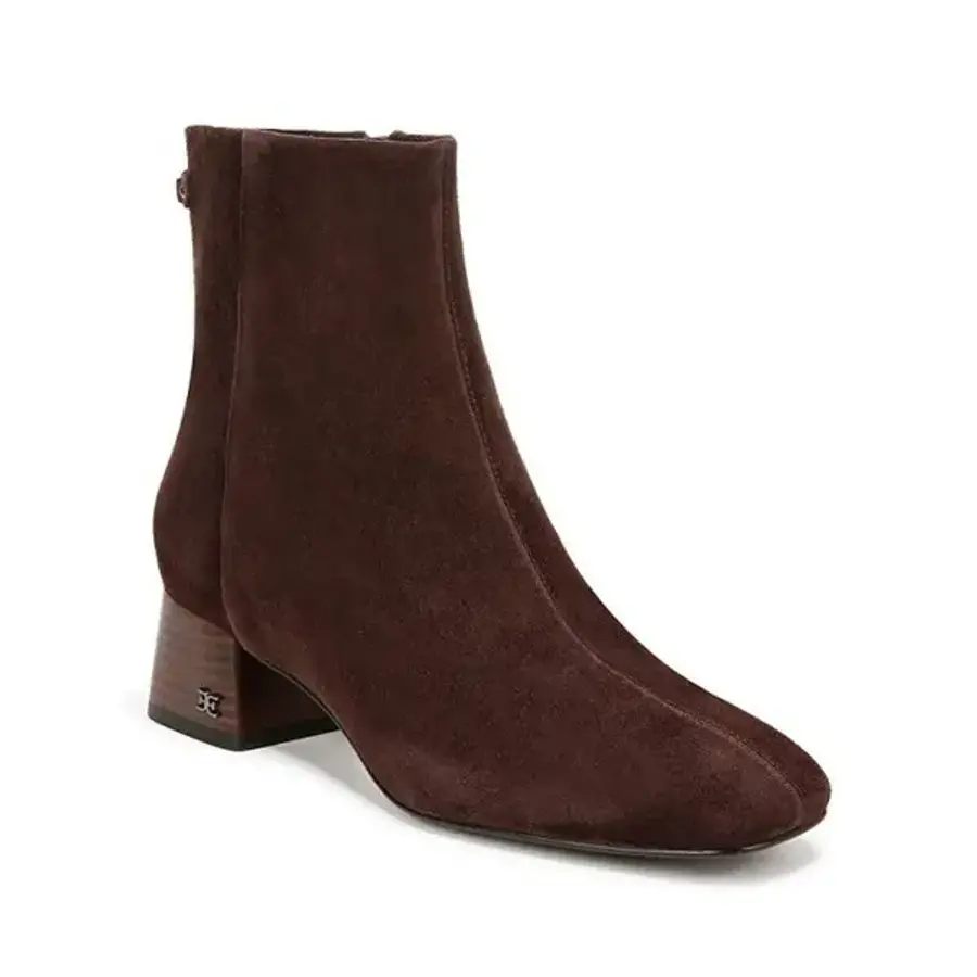 샘에델만 여성 앵클 부츠 Paige Square Toe Block Heel Ankle 부티 388182
