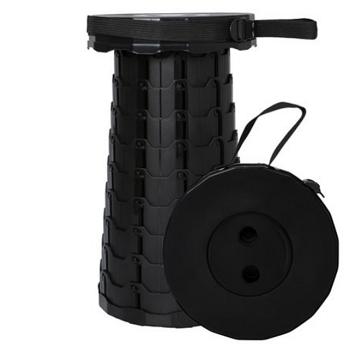 아웃도어 휴대용 높이조절 캠핑 스툴