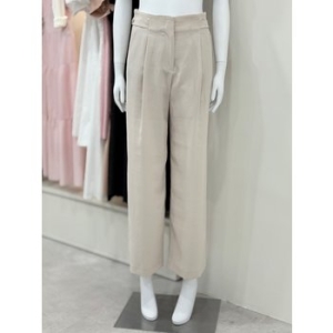 인동에프엔 리스트 탭 장식 밴딩 와이드 팬츠_TWWSLP62060