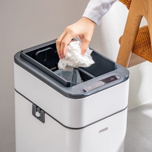 미엘루 스마트 자동센서 쓰레기통 20L