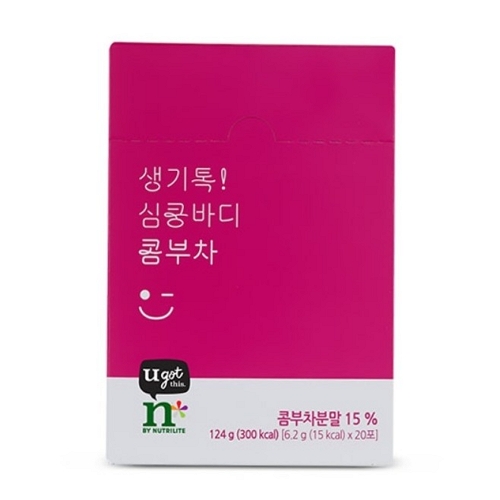 암웨이 생기톡 심쿵바디 콤부차 20T (1개)_이미지