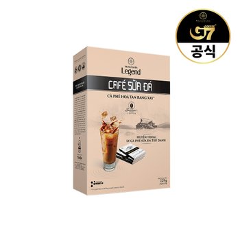 쭝웬 G7 레전드 연유커피 쓰어다 9개입 (3개)_이미지