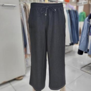 크로커다일레이디 DP01 데님느낌와이드팬츠 허리밴딩의데님느낌의와이드팬 S36155955_이미지