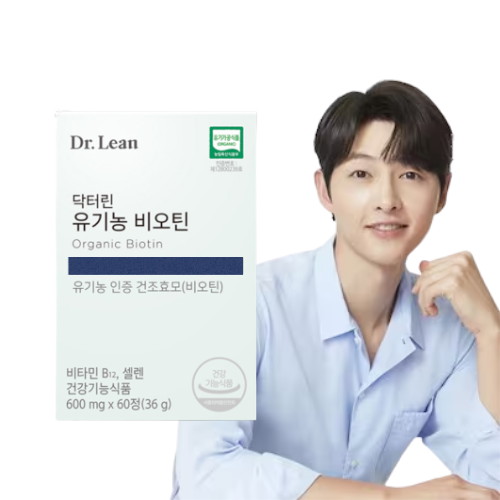 닥터린 유기농 비오틴 60정 (1개)_이미지