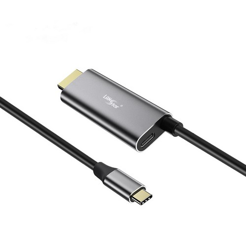 라인업시스템 LANSTAR PD C to HDMI 100W 미러링 케이블 LS-UC314-N