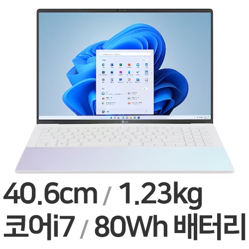 LG전자 그램 스타일16 16Z90RS-GD7CK (SSD 512GB)