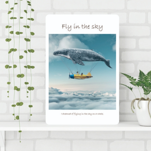 가온 하늘을날다 접이식 액자테이블 (60x40cm)