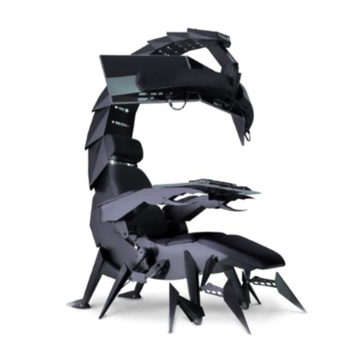 CLUVENS 스콜피온 전자식 게이밍 의자 해외구매