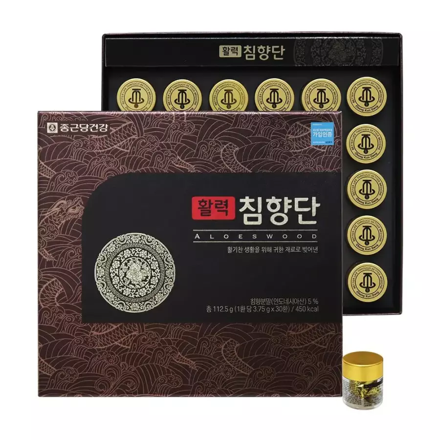 종근당건강 활력 침향단 3.27g 30환 (4개)_이미지