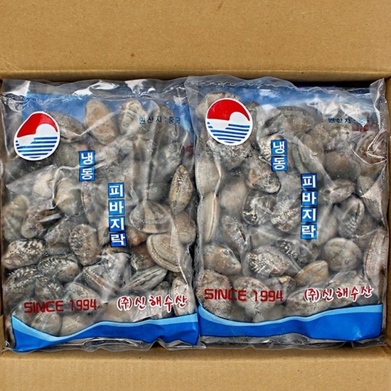 신해수산 냉동 피바지락 500g (10개)