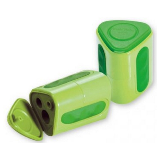 LYRA 그루브 2공 연필깎이 (2개)_이미지