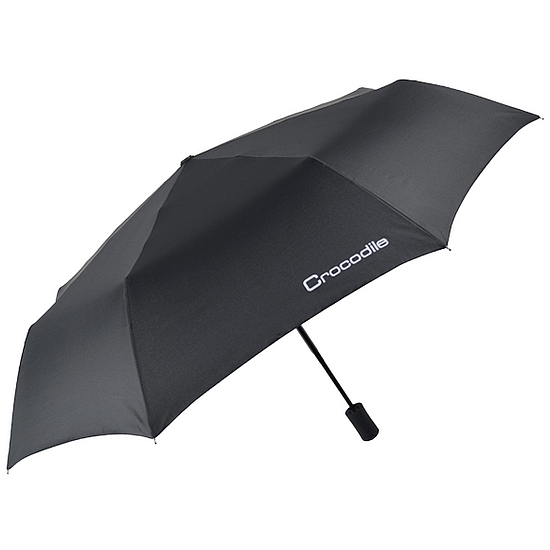 크로커다일 3단 심플 무지 전자동 우산