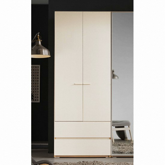 에넥스 앤드류 옷장 2단서랍형 (80cm)