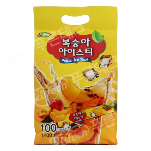 복숭아 아이스티 100T 에이드 분말 1개
