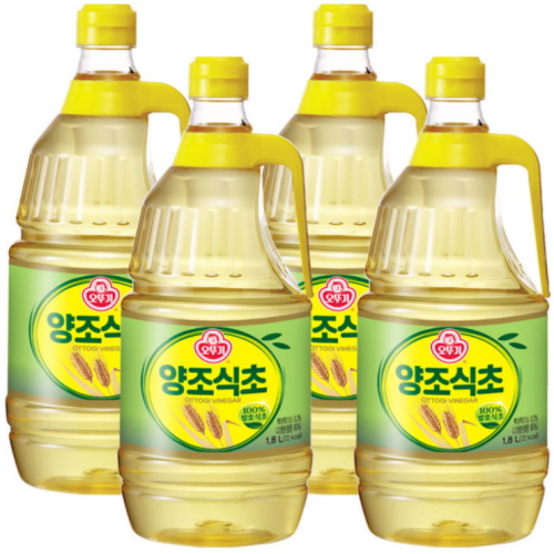 오뚜기 양조식초 1.8L (4개)