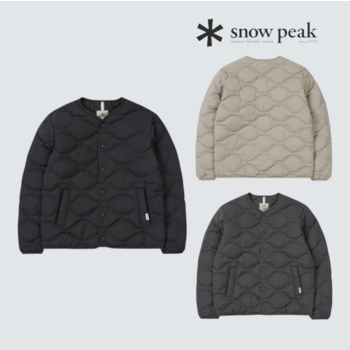  스노우피크 라이트 웨이브 경량 다운재킷 S24WUTDJ90BK