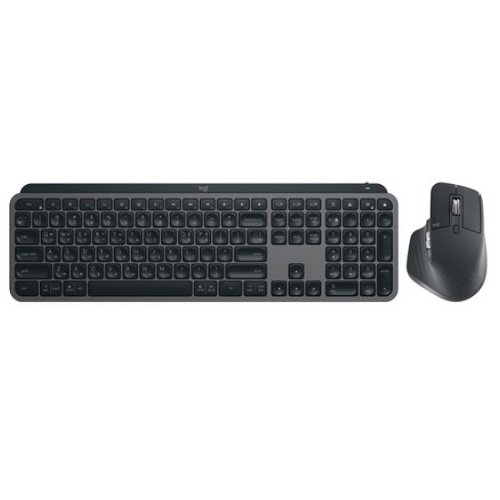 로지텍 MX Keys S + MX Master 3S 키보드 마우스 세트 (그래파이트)