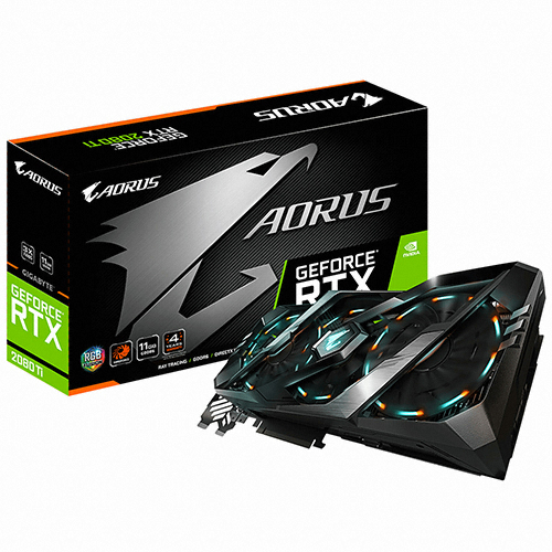 GIGABYTE AORUS 지포스 RTX 2080 Ti D6 11GB