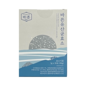  바른 유산균 효소 3g 30포 [1개]