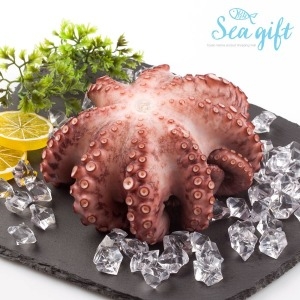 씨기프트 냉동 자숙 통 문어 700-900g 1미 숙회 초밥 슬라이스_이미지